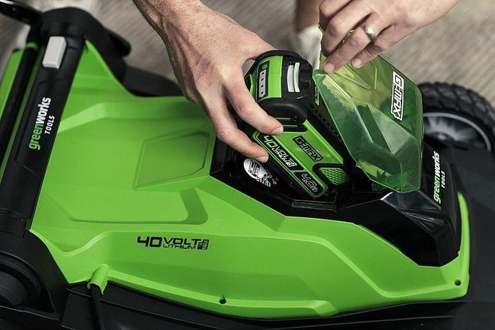 Image du produit Greenworks G40LM41 (Fonctionnement sur batterie)