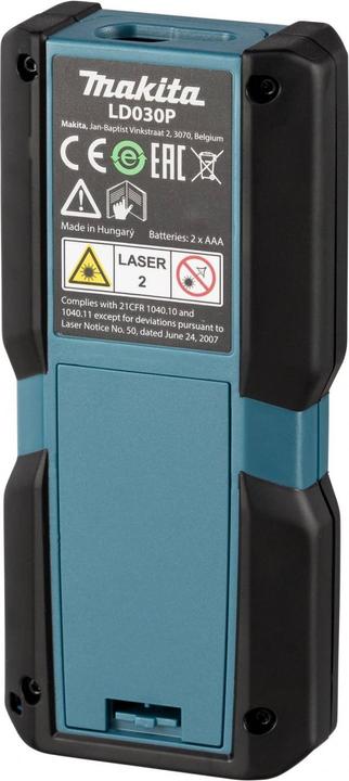 Image du produit Makita Appareil de mesure de distance à laser LD030P (30 m, 635 nm)