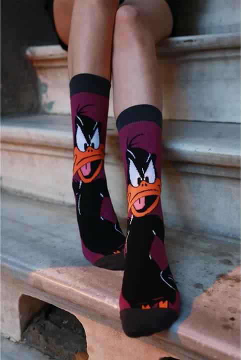 Image du produit ASMI Chaussettes amusantes Daffy Duck taille 38-42 (38 - 42)