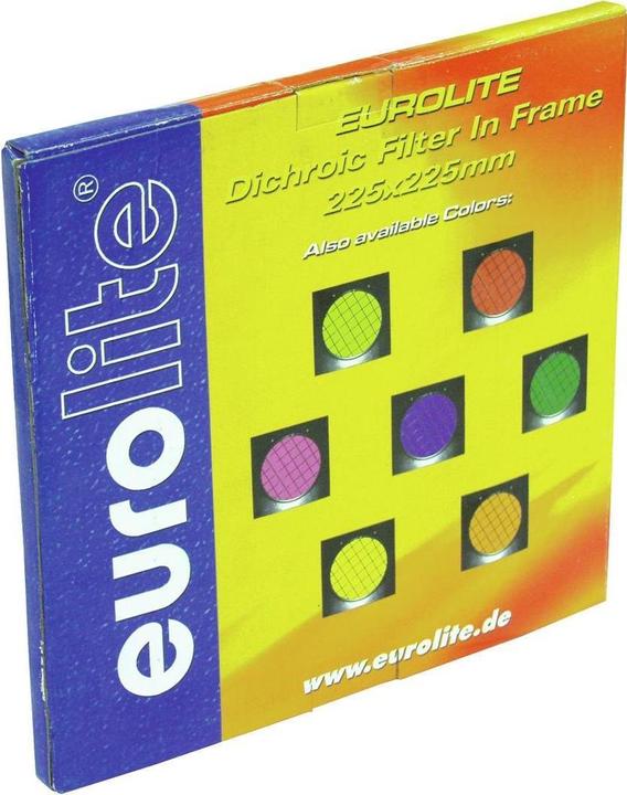 Immagine prodotto Eurolite Filtro dicroico colorato argento, rosso Adatto per (tecnologia di scena)PAR-56