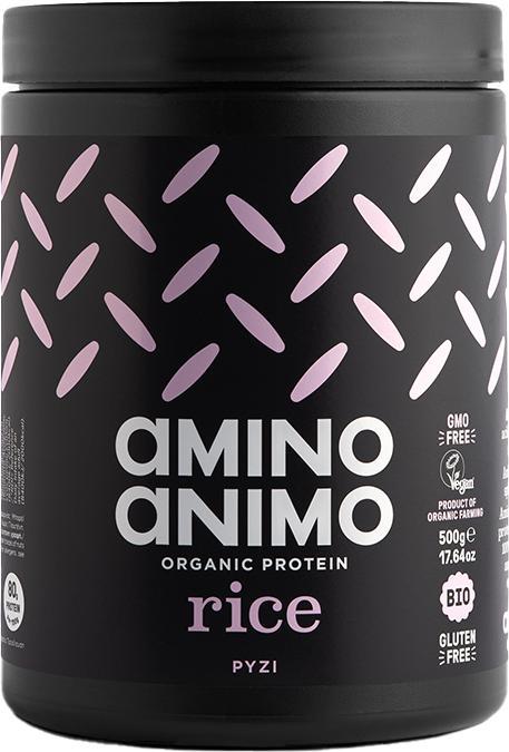 Actual product image Amino Animo Organic Protein Rice (Natural, 1 pcs., 500 g)