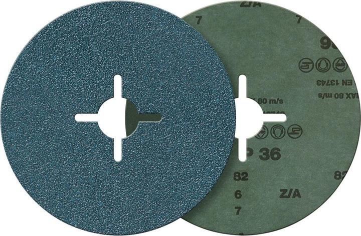 Actual product image Magni Fibre abrasive disc, circular grain 115mm K 36 FORTIS (36)