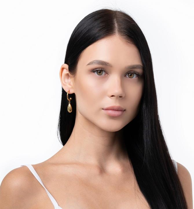 Produktbild Sensora Jewelry Drop Hoops Ohrringe (Edelstahl)