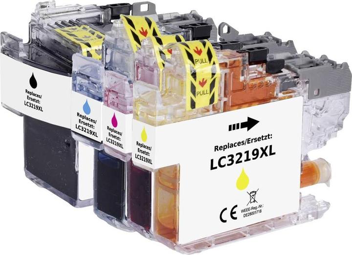 Immagine prodotto Renkforce La confezione combinata di inchiostro sostituisce Brother LC-3219XL BKCMY (LC3219XLVALDR) Compa (M, FC, C, Y)