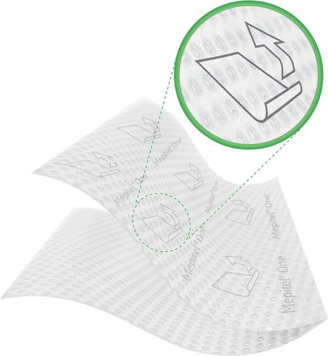 Actual product image Mepitel One Wundverband 12x15cm (neu) (5 x)