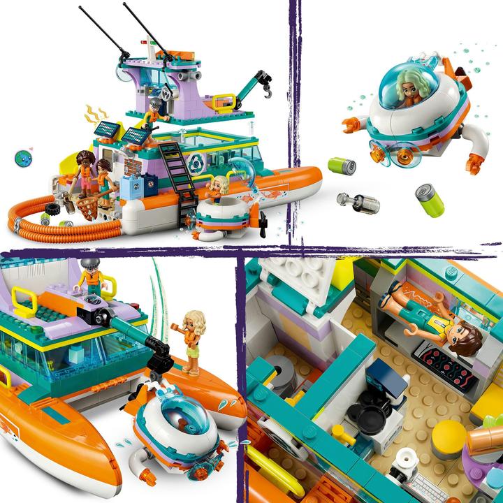 Actual product image LEGO Sea rescue boat (41734, LEGO Friends)