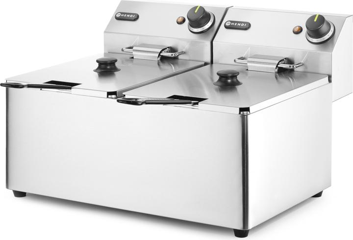 Actual product image Hendi Deep fryer, Blue Line 2x8L