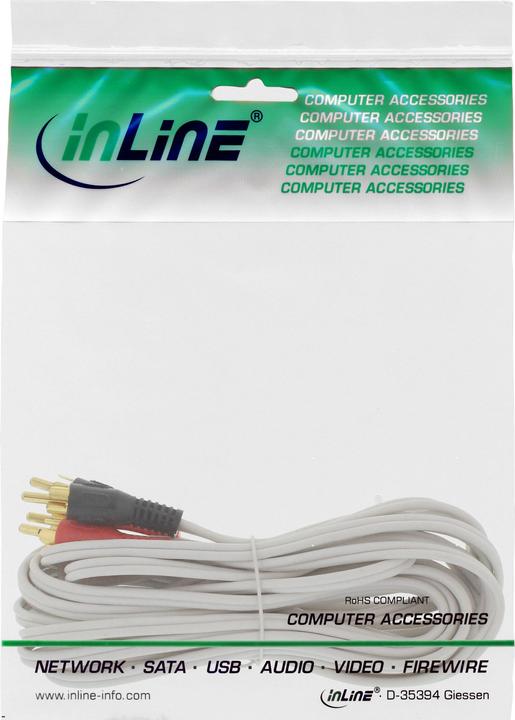 Image du produit InLine Câble à cordon (2 m, RCA)
