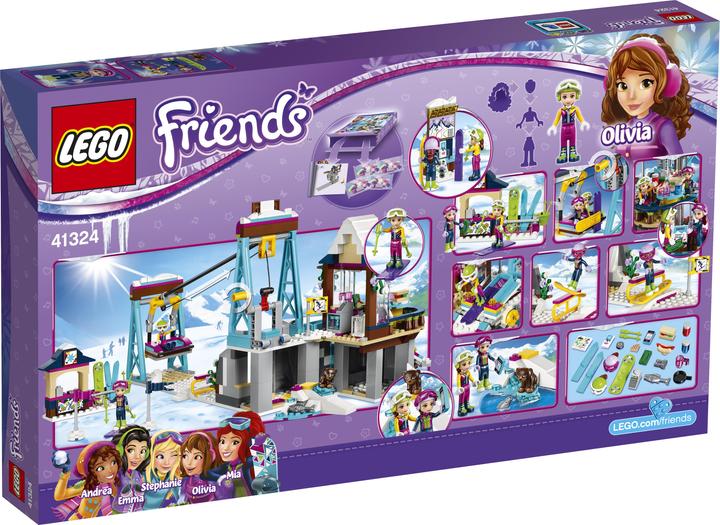 Immagine prodotto LEGO Impianti di risalita nella stazione di sport invernali (41324, LEGO Friends)
