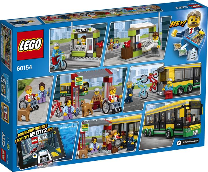 Actual product image LEGO City bus station (60154, LEGO City)