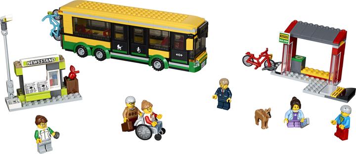 Actual product image LEGO City bus station (60154, LEGO City)