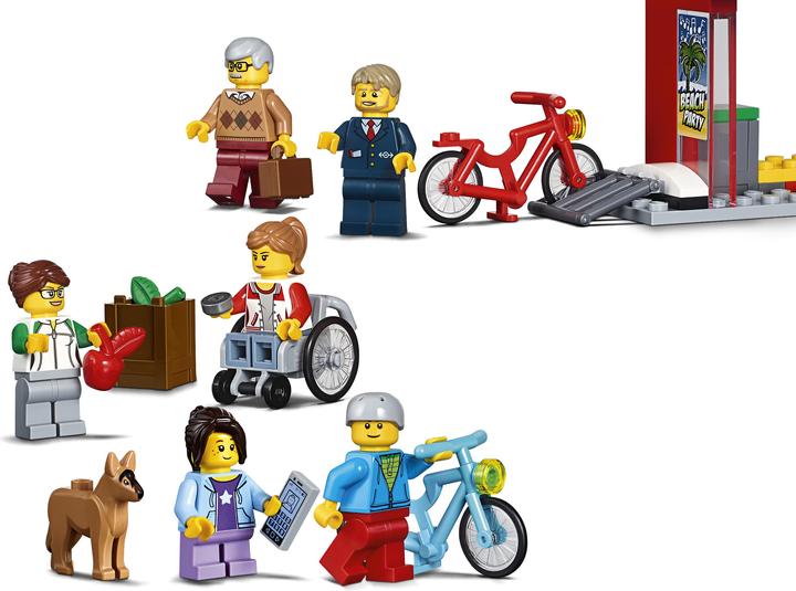 Actual product image LEGO City bus station (60154, LEGO City)