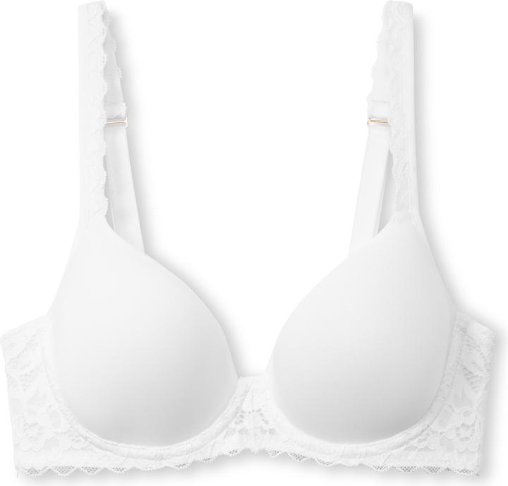 Calida BH "Natural Comfort Lace" weiss (75 B, Einzelpack)