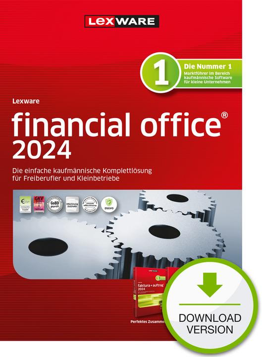 Produktbild Lexware ESD financial office 2024 ABO Version (1 User, unbegrenzt)
