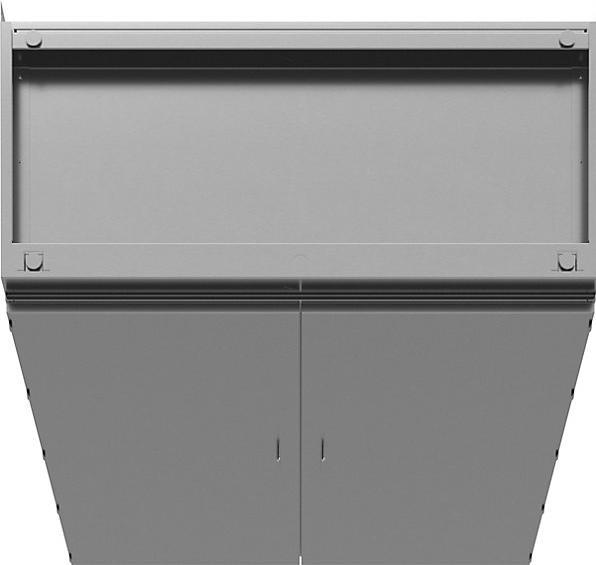 Produktbild kaiserkraft Reinraum-Hochschrank aus Edelstahl (120 x 58.5 x 200 cm)