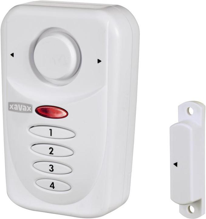 Xavax Capteur d'alarme de porte/fenêtre avec PIN-C