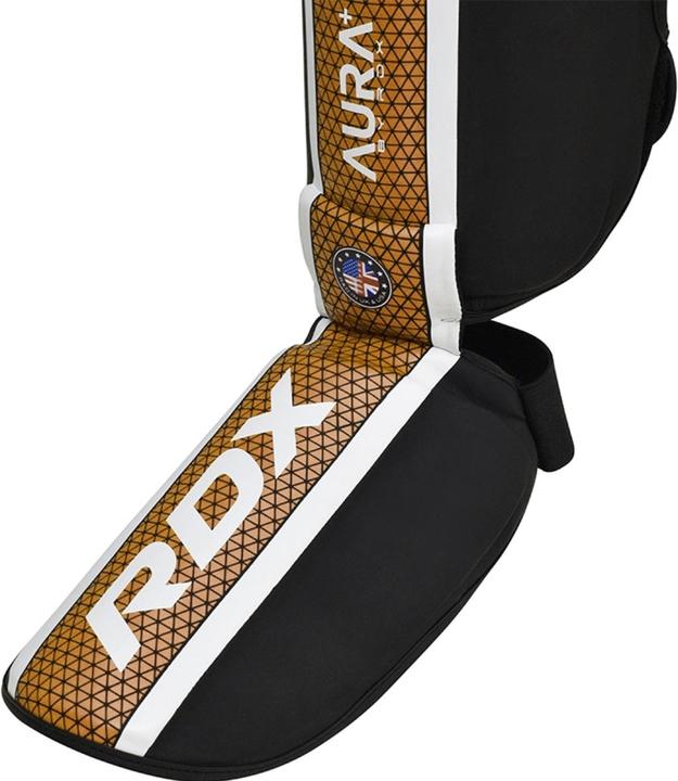 Image du produit Rdx Protège Tibias Aura Plus T-17 Black Golden-M (M)