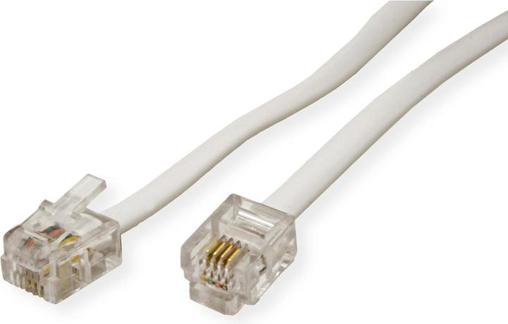 Produktbild Secomp Value RJ12-Kabel 6P4C, Grau
