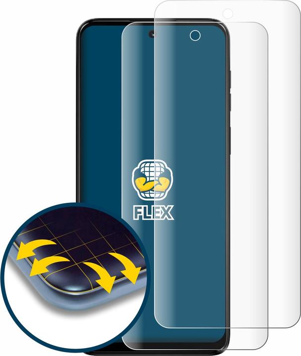 Actual product image BROTECT Full-Cover Protector (2 Piece, Motorola Moto G14)