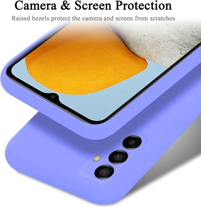 Produktbild Cadorabo TPU Liquid Silicone Case Hülle für Samsung Galaxy M23 5G (Samsung Galaxy M23 5G)