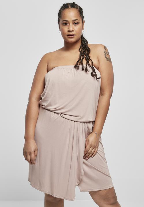 Image du produit Urban Classics Ladies Viscose Short Bandeau Dress (4XL)