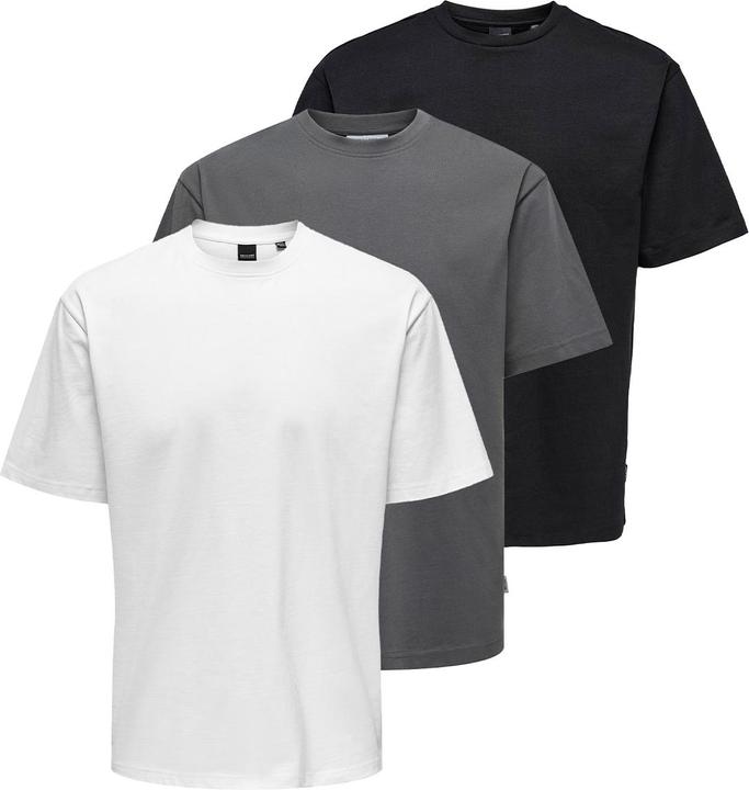 Produktbild Only & Sons 3er Pack Onsfred T-Shirt (XXL)