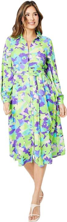 Actual product image Principles Womens/Ladies Abstract Floral Belt Shirt Dress (40 D)