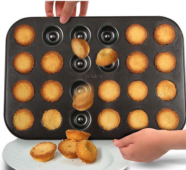 Immagine prodotto Zenker Ciambella teglia scintillante Natale 24 vassoi (38 cm)