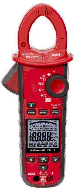 Immagine prodotto Benning Pinza amperometrica CM 12 Calibrata na (CAT IV 600V)