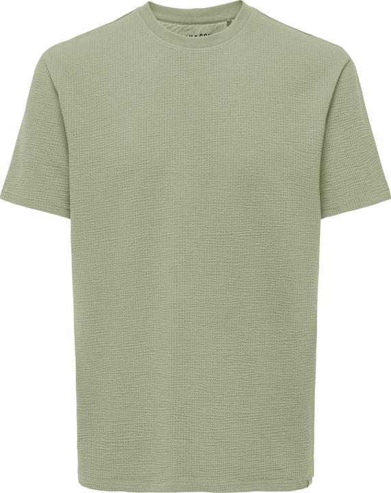 Only & Sons Onskian Life Reg Seersucker Ss Tee