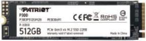 Actual product image Patriot P300 SSD 512 GB (512 GB, M.2 2280)