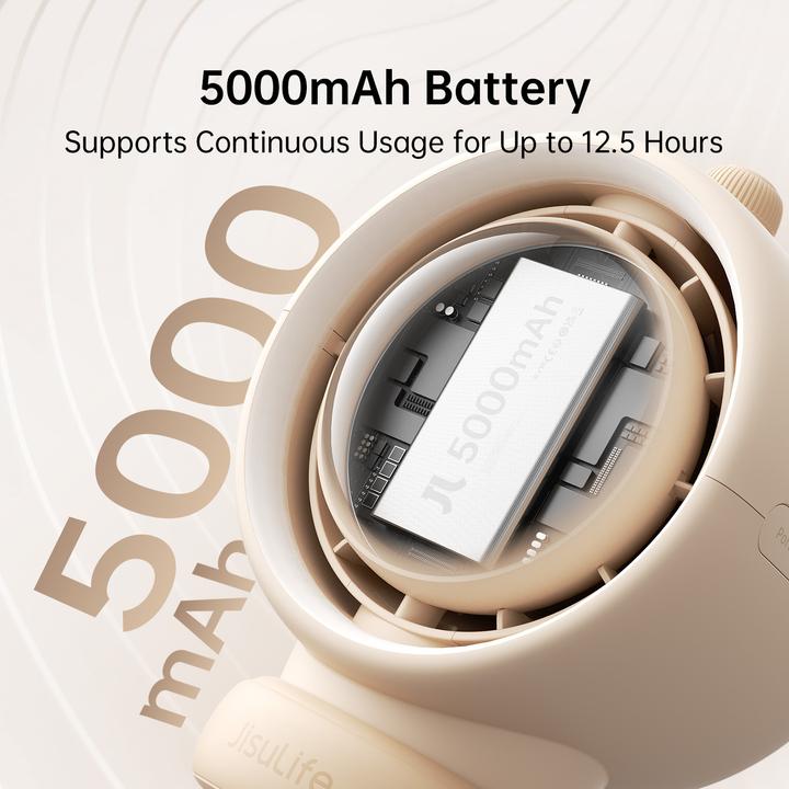 Produktbild Jisulife Stroller Fan Life2S (5000mAh) brown