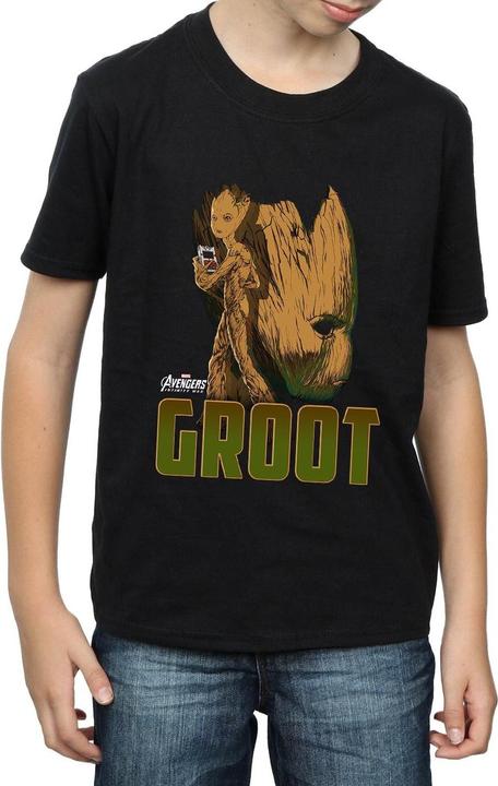 Produktbild Avengers Infinity War Groot Character TShirt Jungen (140, 146)