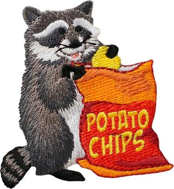Mono Quick Waschbär mit Chips (1 x)