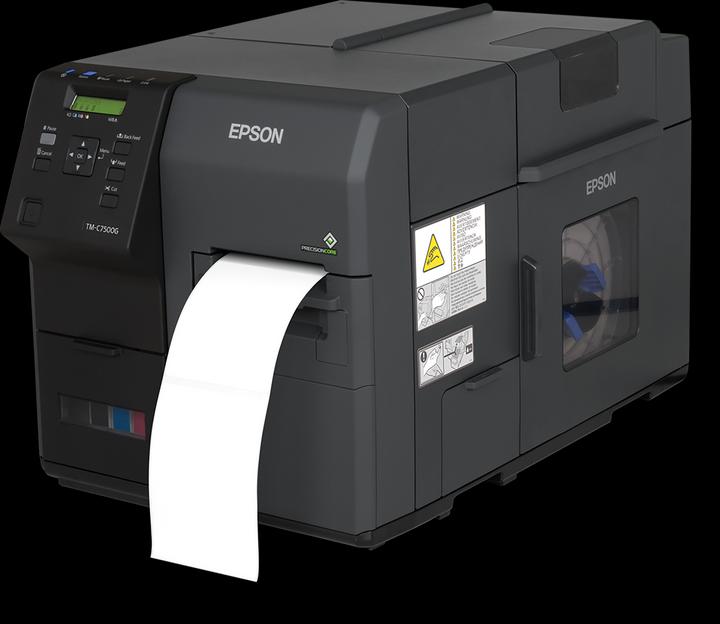 Actual product image Epson COLORWORKS C7500G (600 dpi)