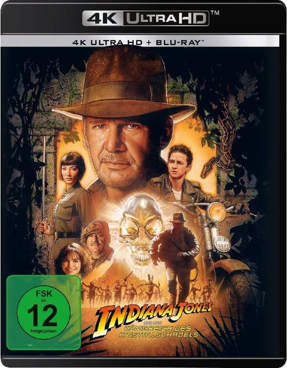 Immagine prodotto Indiana Jones - Il regno del teschio di cristallo - 4K (Blu-ray, 2008, Tedesco)