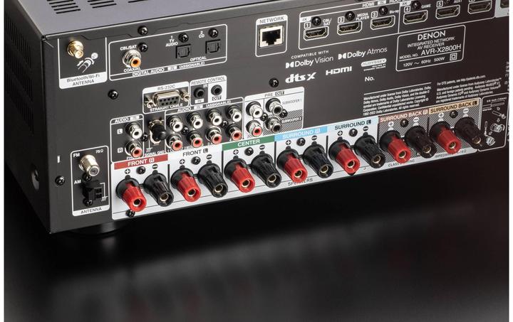 Produktbild Denon AVR-X2800H DAB (7.2 Kanal, DAB, AM, FM, DAB+)