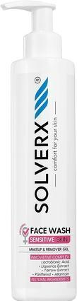 Produktbild Solverx Sensitive Skin Gel zum Waschen und Abschminken von Gesicht (Gel, 200 ml)