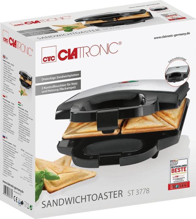 Immagine prodotto Clatronic Tostapane a sandwich