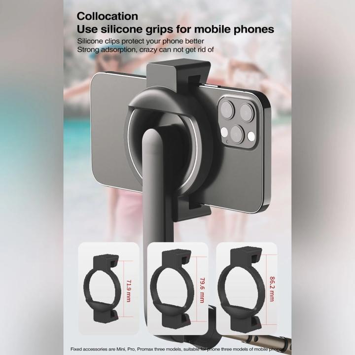 Immagine prodotto Ueli Express Bastone per selfie MagSafe con treppiede integrato e telecomando 61 cm