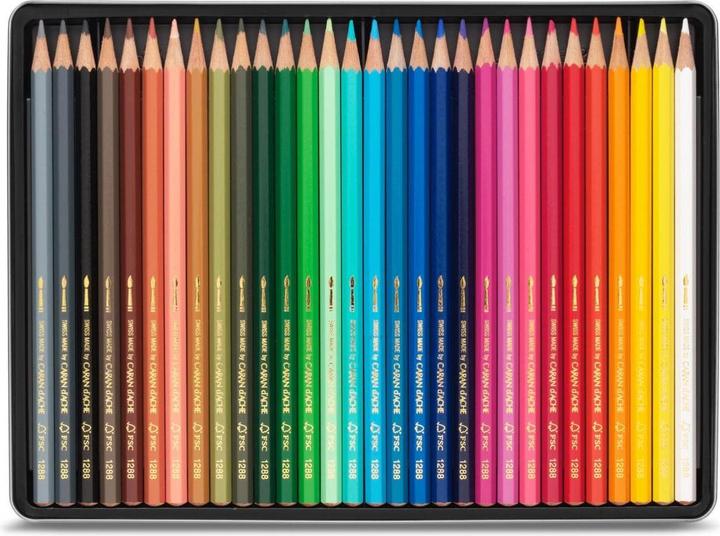 Immagine prodotto Caran d'Ache Fancolor Farbstifte Metallschachtel (Multicolore, 30 x)