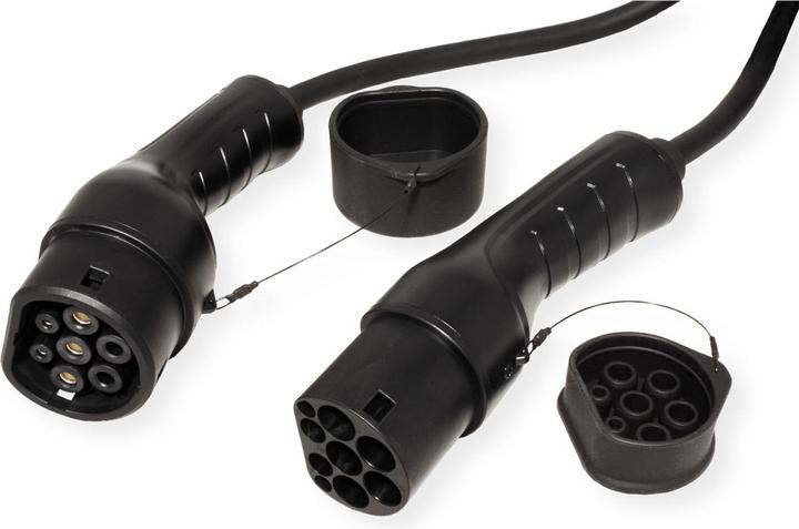 Actual product image Roline E-car charging cable Type2, 1-phase (Type 2, 7.40 kW, 32 A, 3 m)