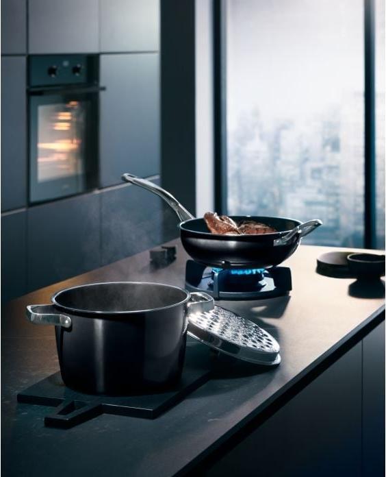 Image du produit WMF Pot de viande noir (24 cm, Casserole, Acier)
