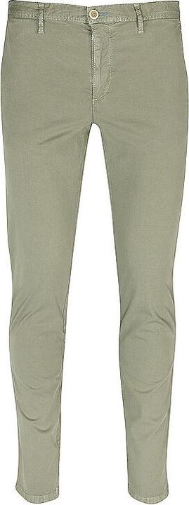 Alberto Super Light Tencel Rob Pant Slim Fit Military