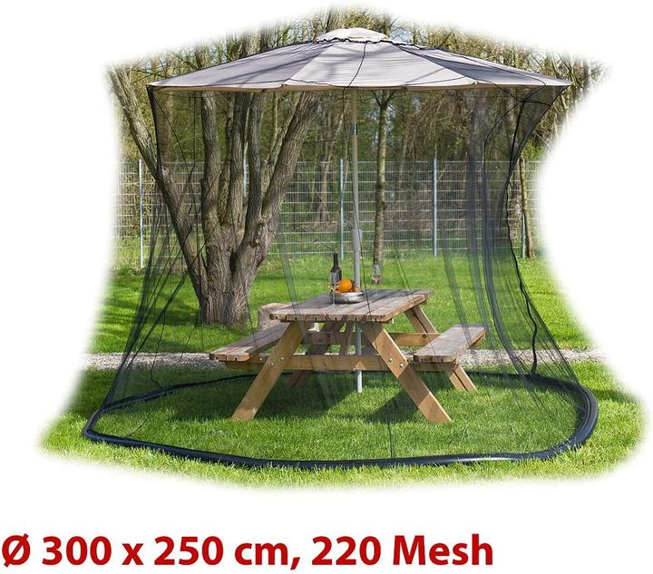 Produktbild Infactory Moskitonetz für Sonnenschirme (3.30 m)