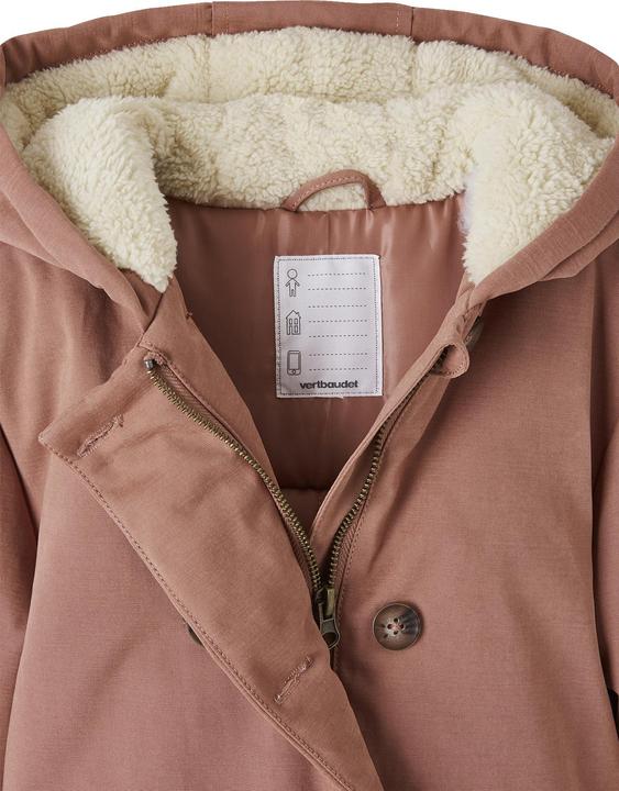 Immagine prodotto Vertbaudet Giacca invernale da bambina con cappuccio, imbottitura in poliestere riciclato (122)