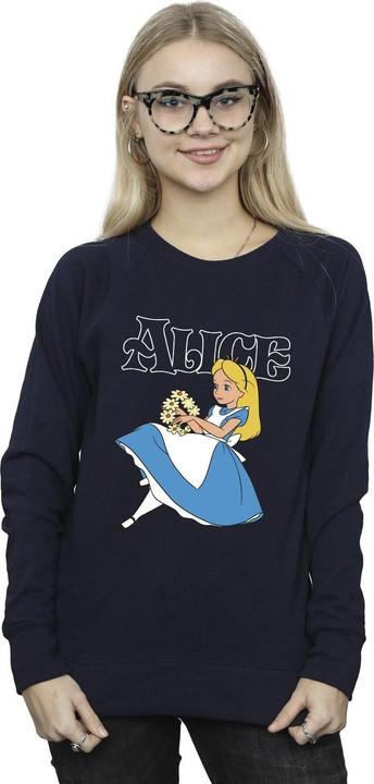 Produktbild Disney Alice im Wunderland Blumen Sweatshirt (XXL)