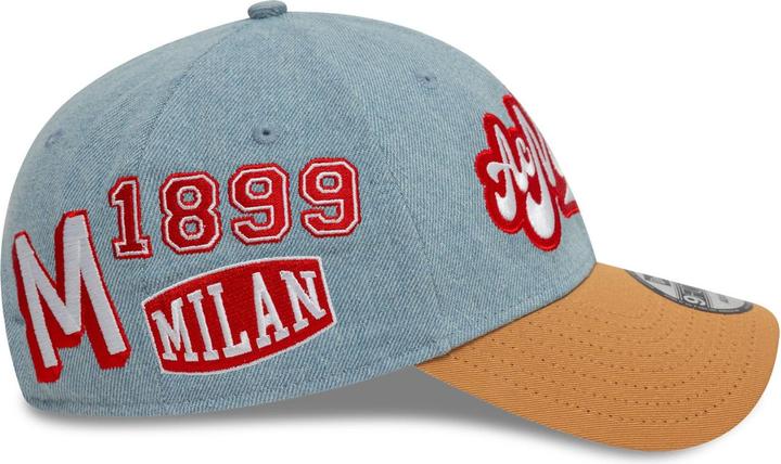 Image du produit New Era 9Forty Strapback Cap - DENIM AC Milan
