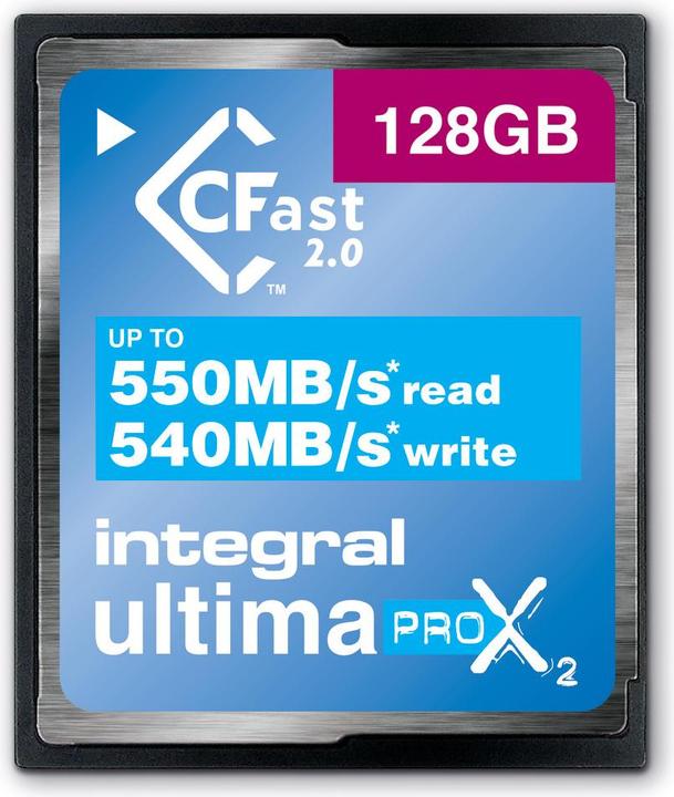 Integral Memory Cfast Ultima Pro X2 (128 GB, CFast 2.0)