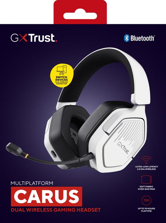 Actual product image Trust Gxt493w Carus Wrls Headset (Wireless)